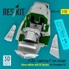 RESKIT RSU32-0109 F-35A Lightning II late cockpit (Basic edition with 3D decals) for Trumpeter kit (3D Printed) 1/32